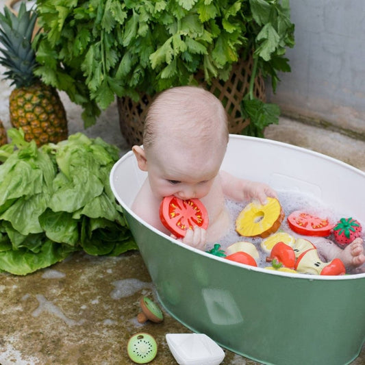 Jucărie dentiție, cauciuc natural, Roșia Renato, Oli&Carol