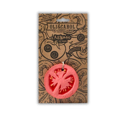 Jucărie dentiție, cauciuc natural, Roșia Renato, Oli&Carol