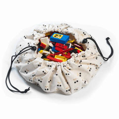 Sac depozitare jucării, 40cm, Cireșe, Play&Go