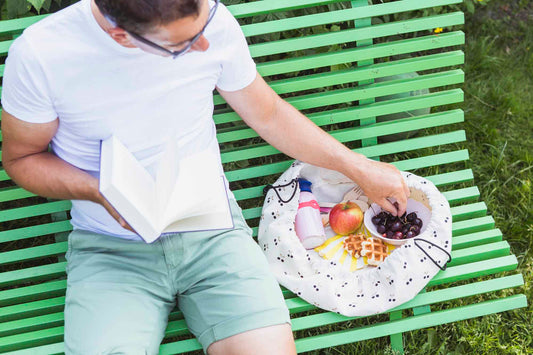 Sac depozitare jucării, 40cm, Cireșe, Play&Go