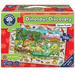 Puzzle copii, 150 piese, Lumea dinozaurilor, Orchard Toys