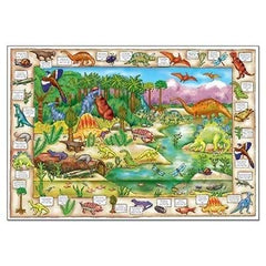 Puzzle copii, 150 piese, Lumea dinozaurilor, Orchard Toys