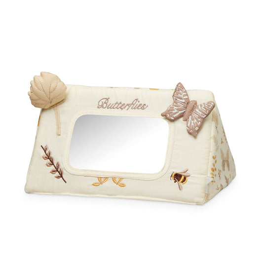 Jucărie senzorială cu oglindă, pluș, Butterflies, Cam Cam Copenhagen