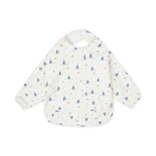 Set diversificare cu bavețică, albastru Sailboats, Cam Cam Copenhagen