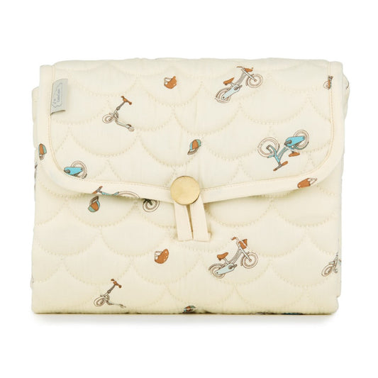 Salteluța pentru înfășat portabilă, bumbac, Bicycles, Cam Cam Copenhagen