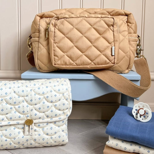 Geantă maternitate mică cu agățători pentru cărucior, Honey, Cam Cam Copenhagen