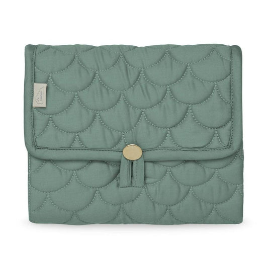 Salteluță pentru înfășat portabilă, bumbac, Ivy Green, Cam Cam Copenhagen