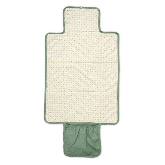 Salteluță pentru înfășat portabilă, bumbac, Ivy Green, Cam Cam Copenhagen