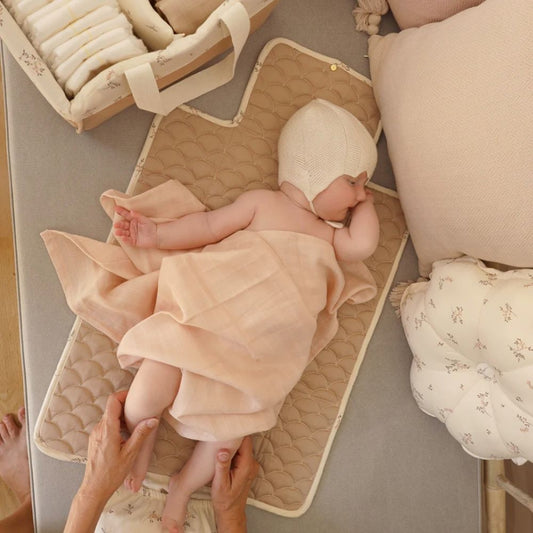 Salteluță pentru înfășat portabilă, bumbac, Ashley, Cam Cam Copenhagen