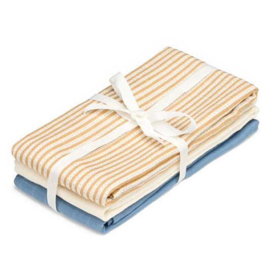 Museline, bumbac organic, 70×70 cm, 3 bucăți, Oatfield, Cam Cam Copenhagen