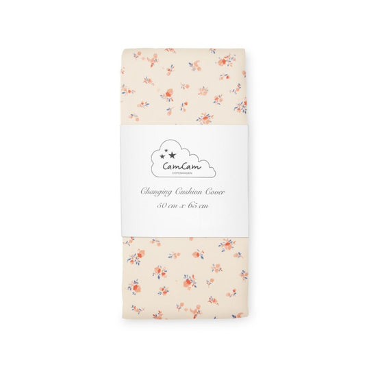 Husă pentru saltea de înfășat, bumbac organic, 65x50cm, Berries, Cam Cam Copenhagen