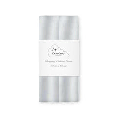 Husă pentru saltea de înfășat, bumbac organic, 65x50cm, Classic Stripes Blue, Cam Cam Copenhagen