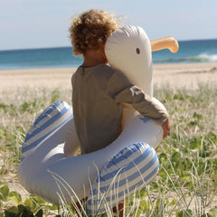 Colac pentru copii, 78 cm, Sammy the Seagull Blue Stripe, SUNNYLiFE