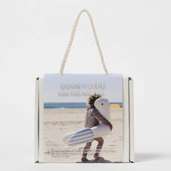 Colac pentru copii, 78 cm, Sammy the Seagull Blue Stripe, SUNNYLiFE