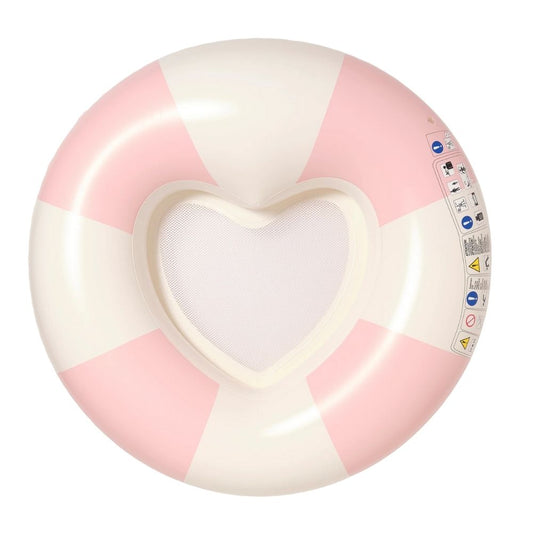 Colac de lux, 130 cm, Stole My Heart Pink Stripe, SUNNYLiFE