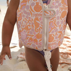 Vestă de înot pentru copii, 2- 3 ani, Ocean Magic Pink, SUNNYLiFE × Rip Curl