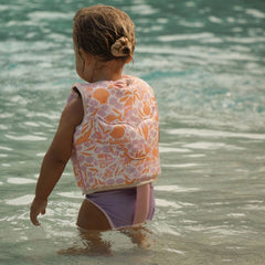 Vestă de înot pentru copii, 2- 3 ani, Ocean Magic Pink, SUNNYLiFE × Rip Curl