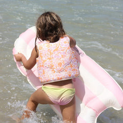Vestă de înot pentru copii, 3 - 6 ani, Ocean Magic Pink, SUNNYLiFE × Rip Curl