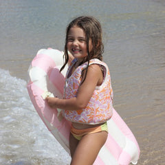 Vestă de înot pentru copii, 3 - 6 ani, Ocean Magic Pink, SUNNYLiFE × Rip Curl