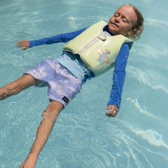 Vestă de înot pentru copii, 3 - 6 ani, Shred Turtle Aqua, SUNNYLiFE × Rip Curl