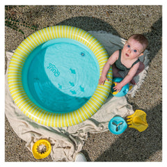 Piscină gonflabilă pentru copii, Dippy, 80 cm, albastru, Quut Toys