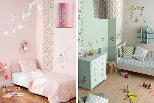 Măsurător înălțime pentru copii, autocolant pentru perete, Djeco