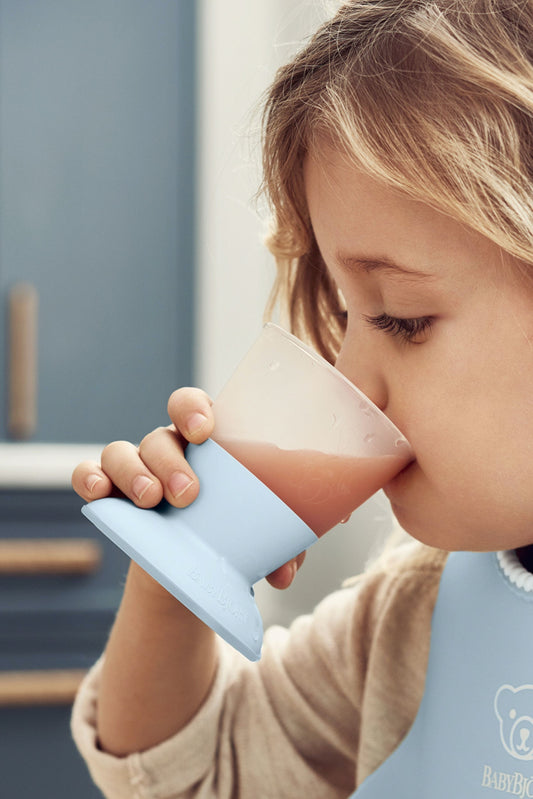 BabyBjorn - Set Pahare pentru bebe (2 buc), Powder Blue