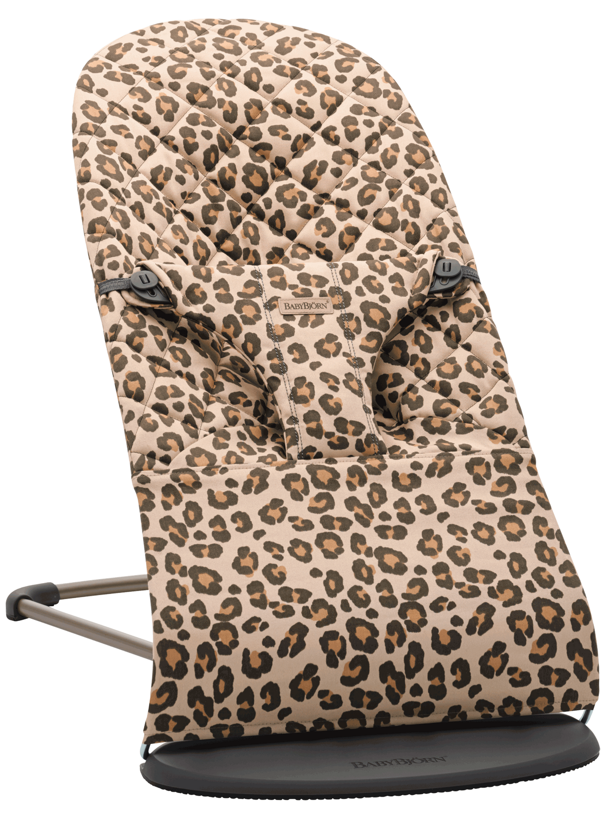 BabyBjorn -  Balansoar Bliss Beige/Leopard, Bumbac - Editie Limitata