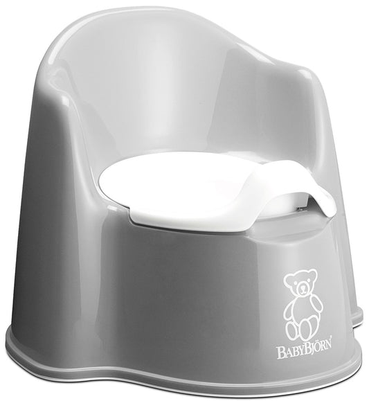 BabyBjorn – Olita cu protectie spate Potty Chair Grey