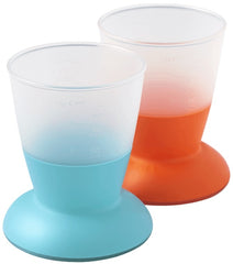 BabyBjorn - Set Pahare pentru bebe (2 buc), Orange