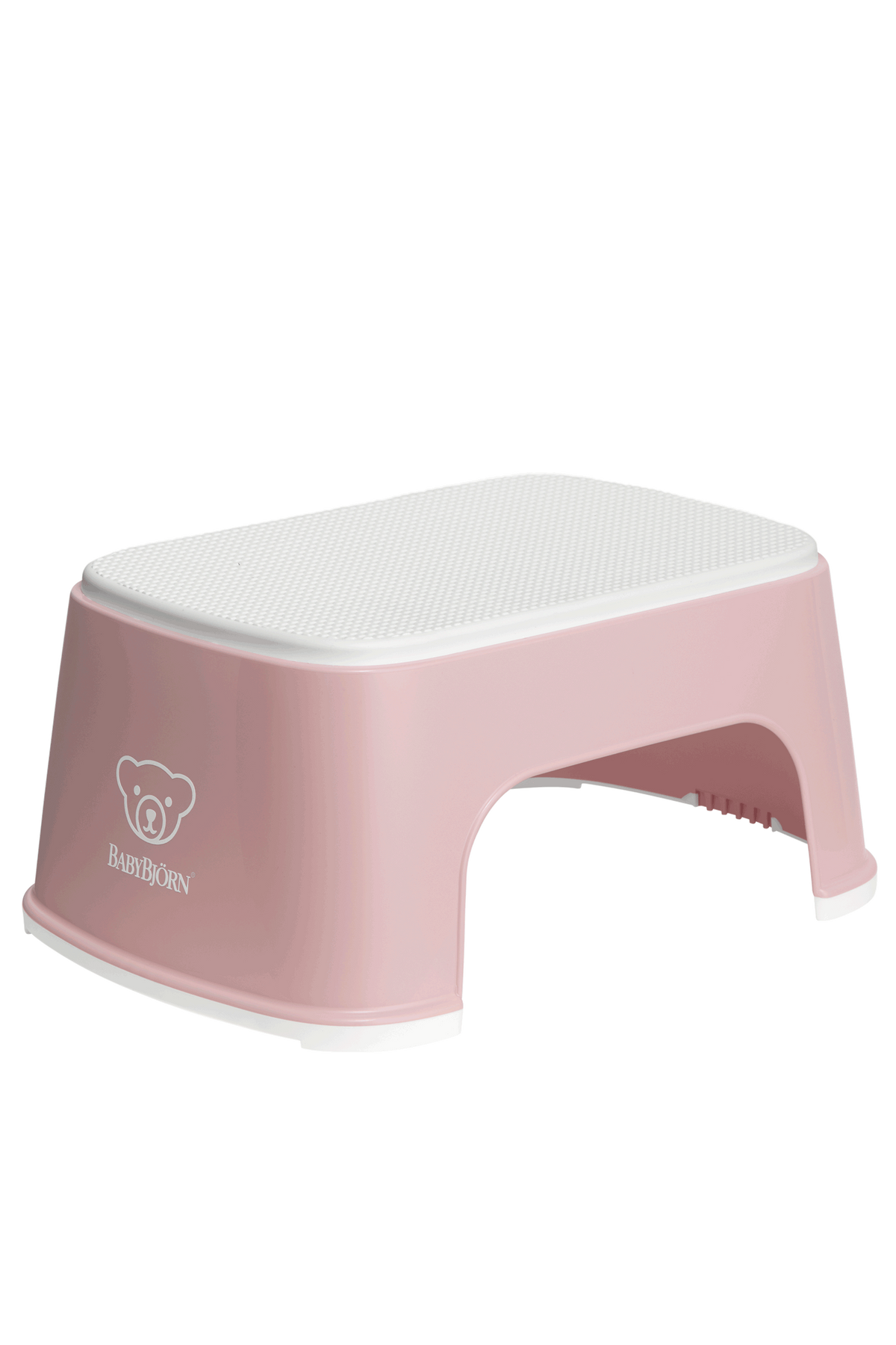 BabyBjorn – Treapta inaltator pentru baie – Step Stool – Powder Pink / White