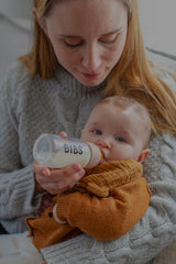 BIBS - Set complet biberon din sticla anticolici, 225 ml, Blush
