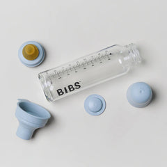BIBS - Set complet biberon din sticla anticolici, 225 ml, Blush