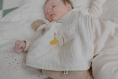 BIBS - Paturica cu urechiuse Kangaroo, Ivory