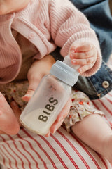 BIBS - Set 2 tetine pentru biberon, Silicon, cu flux rapid