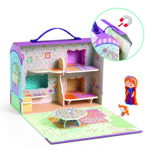 Căsuță de păpuși, Tinyly Bluchka și Indie, Djeco