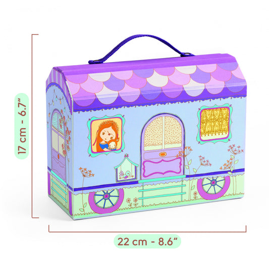 Căsuță de păpuși, Tinyly Bluchka și Indie, Djeco