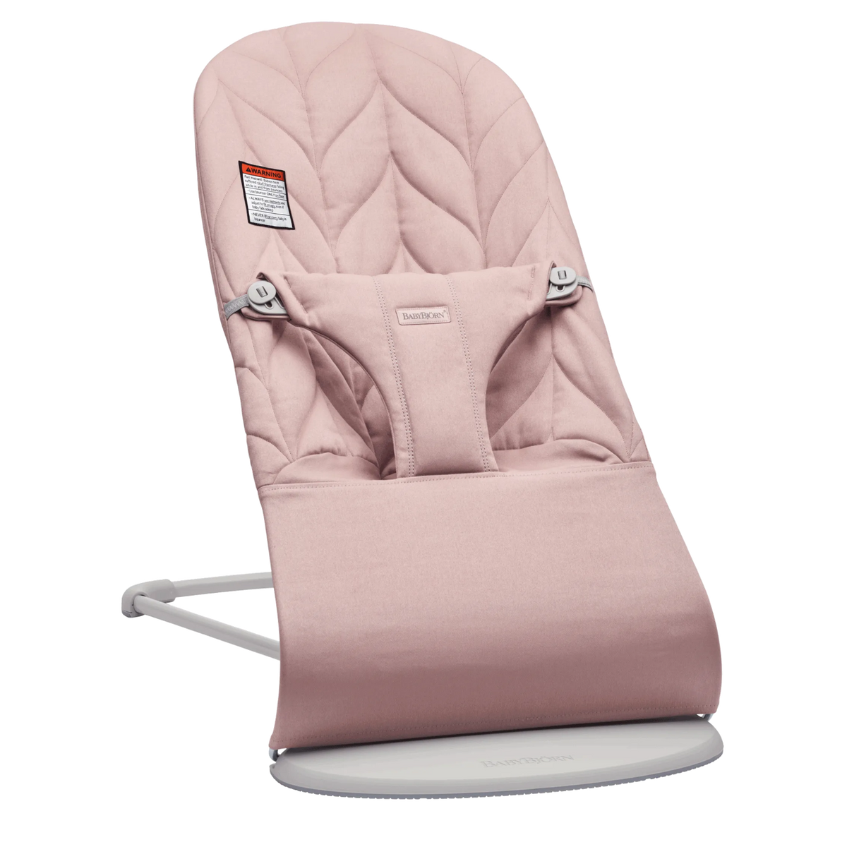 BabyBjorn - Balansoar Bliss Dusty Pink cu aspect delicat de petala, tesatura matlasata