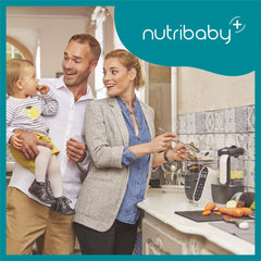 Babymoov - Robot multifunctional 5 in 1 Nutribaby (+) Industrial Grey