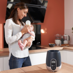 Babymoov - Incalzitor pentru biberoane (recipiente) pentru casa si masina NutriSmart