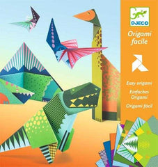 Set creativ, Origami, Dinozauri, Djeco