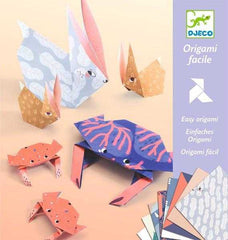 Set creativ, Origami, Familii de animale, Djeco