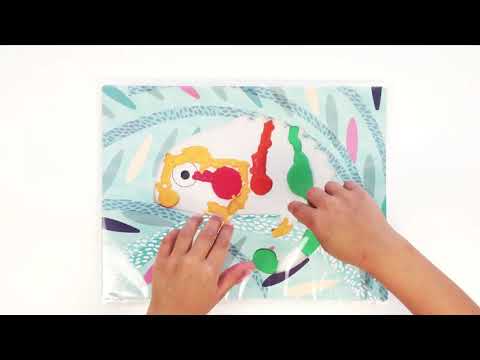 Set creativ, Pictură, cu degetele fără murdărie, Djeco